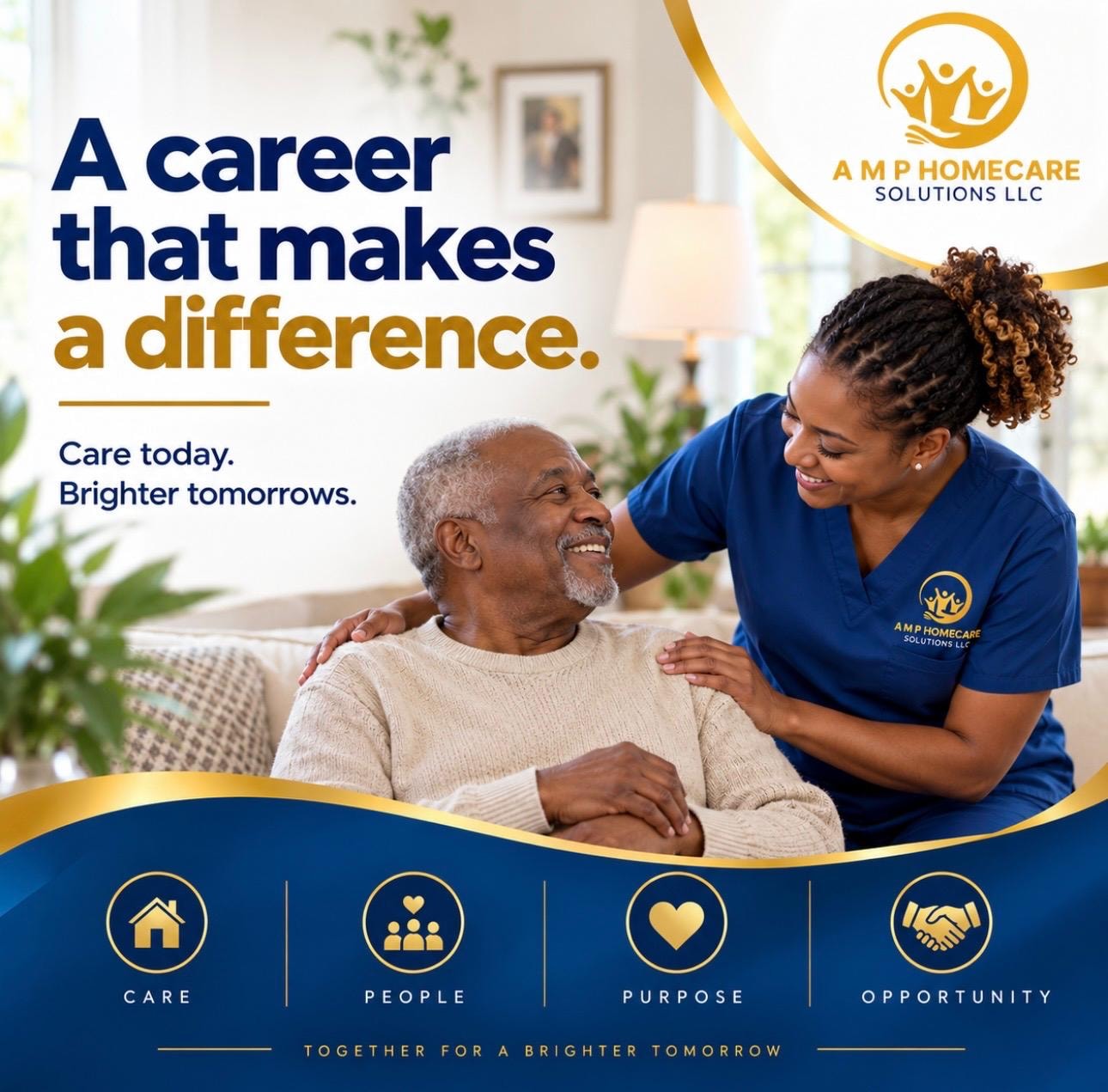 A career that makes a difference — AMP HomeCare Solutions
